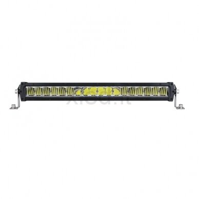 Komplektas LED BAR sertifikuoto žibinto 240W 24000LM 12-24V (E9 HR PL) COMBO su laikikliu ir laidu 8