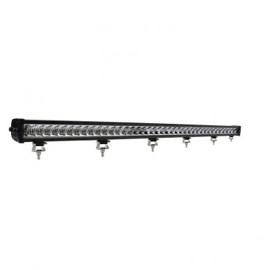 LED BAR sertifikuotas žibintas 500W 50000LM 12-24V (E9 HR PL) COMBO 135cm 2