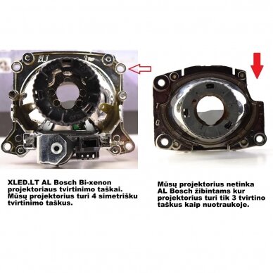 Bosch AL H7 linzė originalioms halogeninėms sistemoms 1