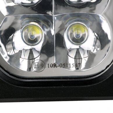 CREE LED MINI plataus švietimo darbo žibintas 40W, 10-30V, 4 LED 5