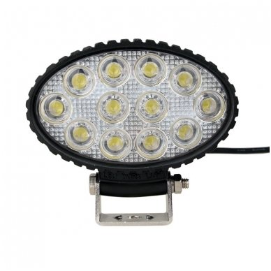 EMC LED plataus švietimo darbo žibintas 36W, 10-30V, 12 LED 10