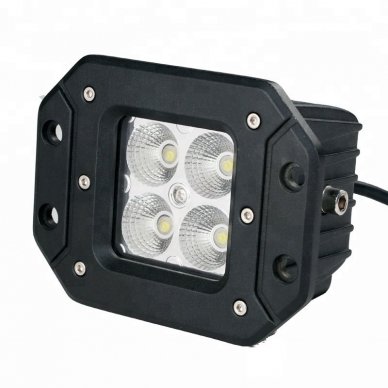 Įleidžiamas MINI LED žibintas plataus švietimo 20W, 10-30V, 4 LED, EMC 1