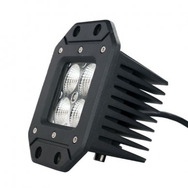 Įleidžiamas MINI LED žibintas plataus švietimo 20W, 10-30V, 4 LED, EMC 2