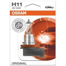 H11 1vnt. OSRAM ORIGINAL LINE 12V 55W, 64211, 4050300524313 halogeninė lemputė