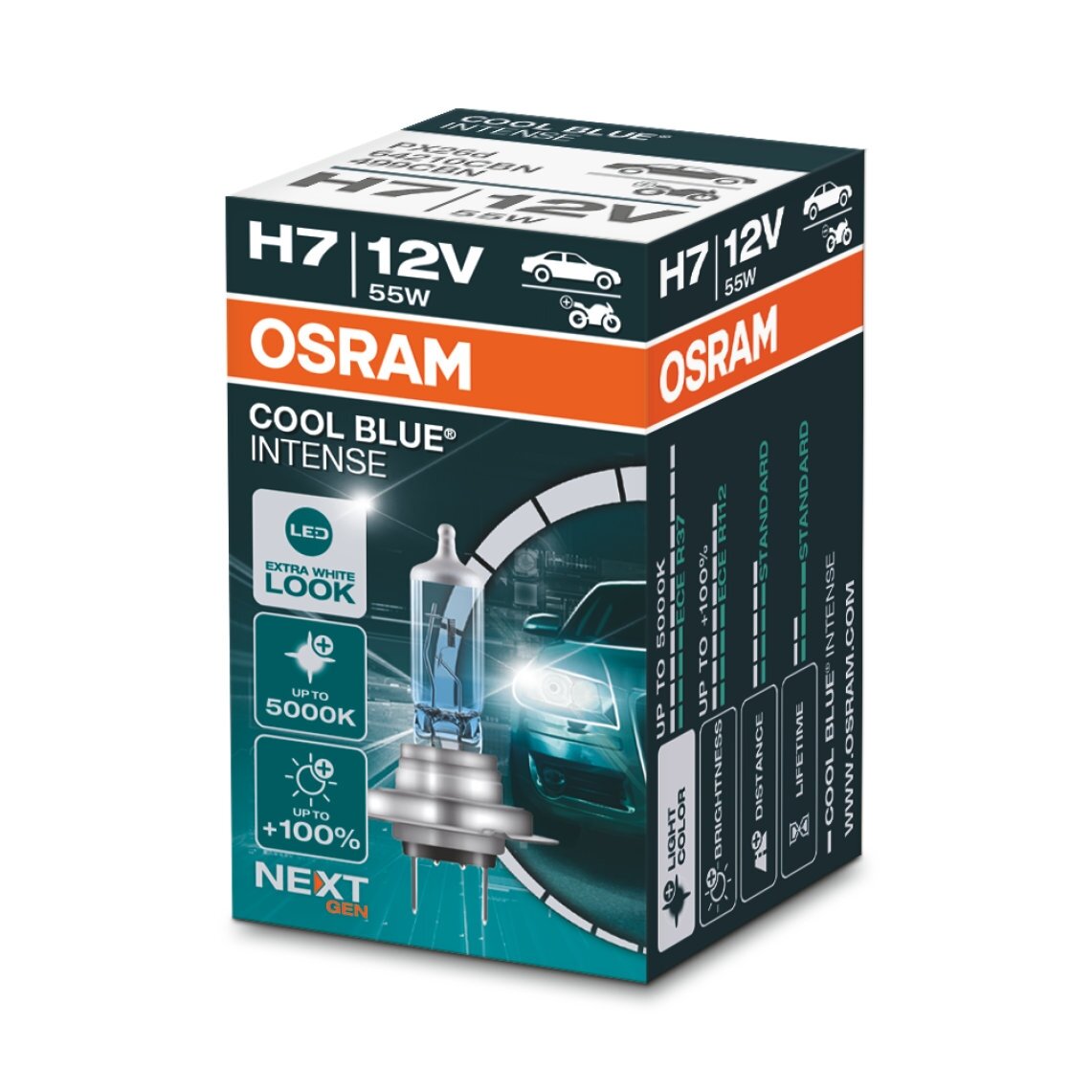 Лампа h7 osram