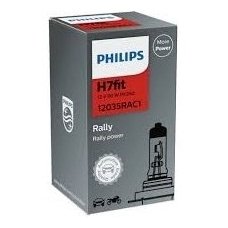 H7 1vnt. Philips "RALLY" Maximum light lemputė, 12035RAC1, 924007117121 halogeninė lemputė