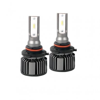 HB3 9005 +250% LED PRO SERIES su OSRAM LEDs diodai 5200LM