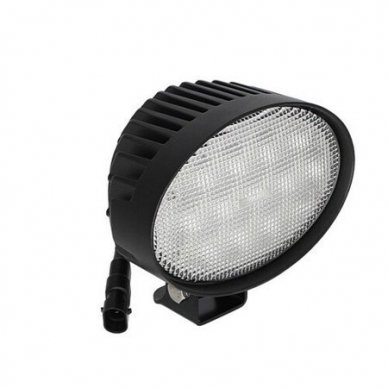 "JOHN DEERE" stiliaus ovalus 65W CREE LED plataus švietimo darbo žibintas EMC, 10-32V 9