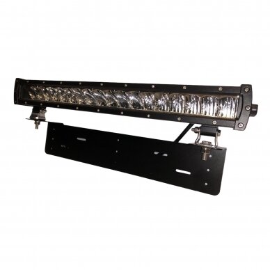 Komplektas LED BAR sertifikuoto žibinto 180W 18000LM 12-24V (E9 HR PL) COMBO 52cm su laikikliu ir laidu