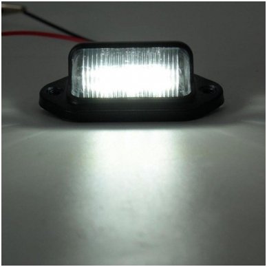 LED numerio apšvietimas 12V-24V transportui SAE DOT L 09 žibintas 4