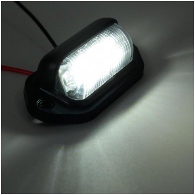 LED numerio apšvietimas 12V-24V transportui SAE DOT L 09 žibintas 6