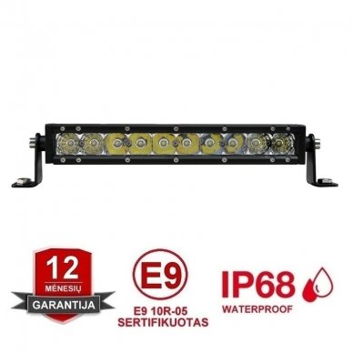 MINI LED BAR žibintas 50W 12-24V COMBO 29cm