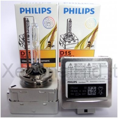 D1S NEW PHILIPS VISION originali 85415VIC1, 4400K xenon lemputė 3