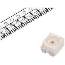 Osram SMD 3528 PLCC4 3+/1- geltonas diodas 10 vnt 4