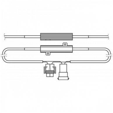 OSRAM CAN BUS CONTROLER 50W, LED klaidų naikintojas LEDCBCTRL103 2