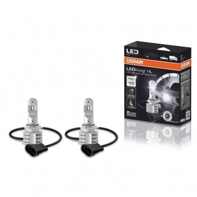 OSRAM LED HB4 9006 lemputės HL LEDriving Gen2 12V-24V 9736CW P22d 1