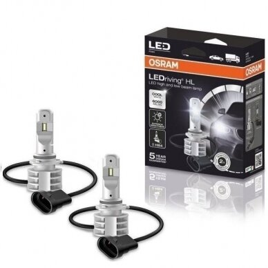 OSRAM LED HB4 9006 lemputės HL LEDriving Gen2 12V-24V 9736CW P22d