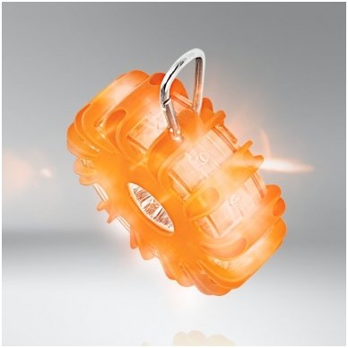 OSRAM LED SL302 švyturėlis su baterijom LEDguardian ROAD FLARE ORAN 4052899184053