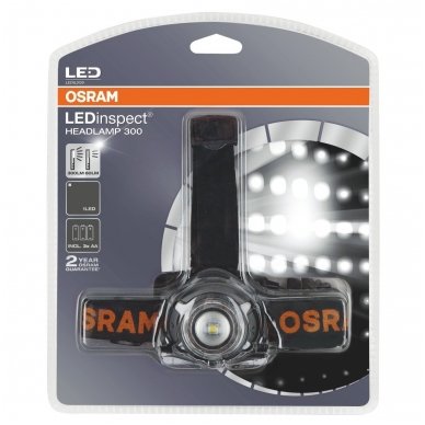 OSRAM LEDinspect HEADLAMP 300 LEDIL209 galvos prožektorius 4052899425033 6