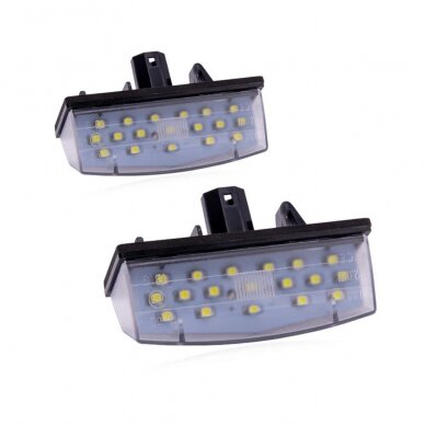 TOYOTA Prius zvw30 LED numerio apšvietimas 2009-2015m 2