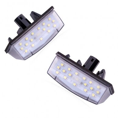 TOYOTA Prius zvw30 LED numerio apšvietimas 2009-2015m 3