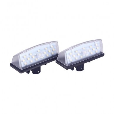 TOYOTA Prius zvw30 LED numerio apšvietimas 2009-2015m 5