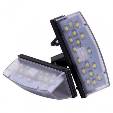 TOYOTA Prius zvw30 LED numerio apšvietimas 2009-2015m