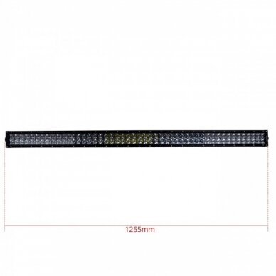 XLED 4D 288W lenktas OSRAM-CRD LED žibintas COMBO 126cm 7